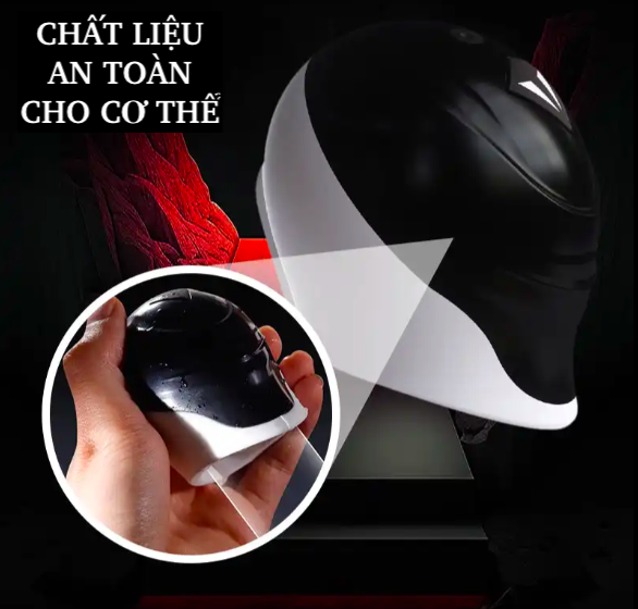 Máy massage đầu dương vật Toyschool Iron Man âm đạo giả đa năng